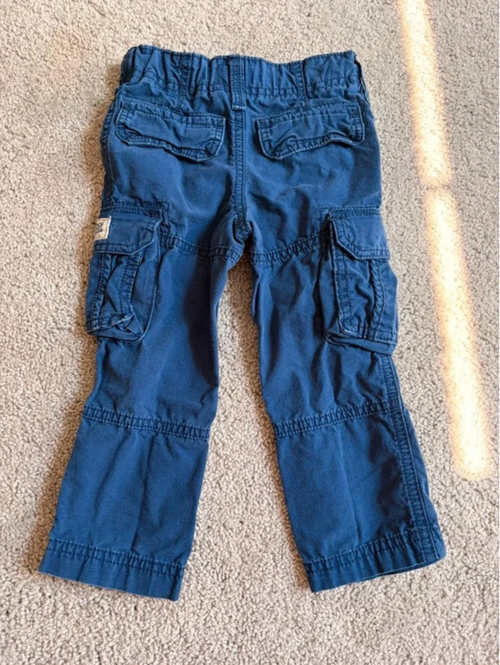 OshKosh B’gosh Cargo Pants Size 2T Navy Blue Toddler Boy